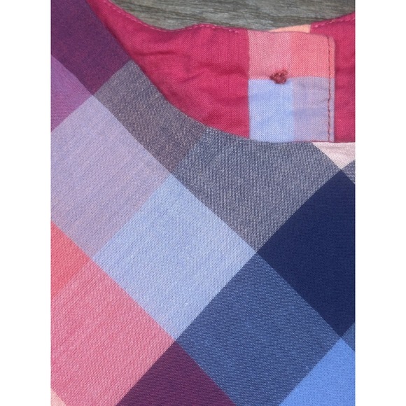 Other - baby B'gosh Baby Girls‎ 100% Cotton Sleeveless Plaid Dress Multi 2T